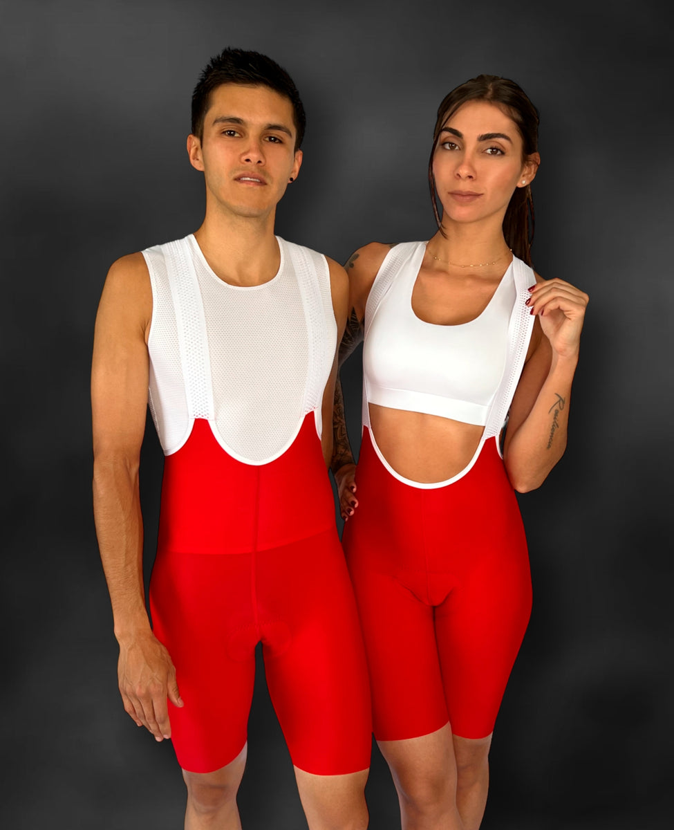 Women s Second Skin Bib Red Gici